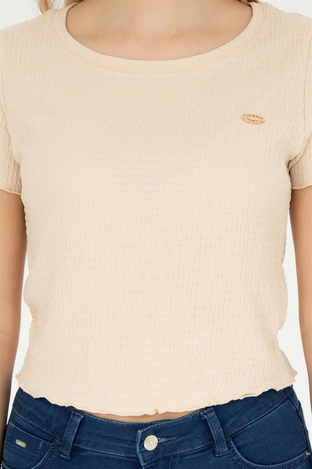 Женская разноцветная футболка - U.s. polo assn фото 7