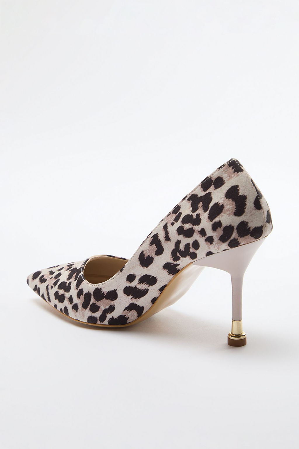 Trendyol Shoes Cok Renkli Leopar Desenli Metal Topuklu Kad?n Stiletto Klasik Topuklu Ayakkab? TAKAW25TO00034 - Trendyolmilla фото 6