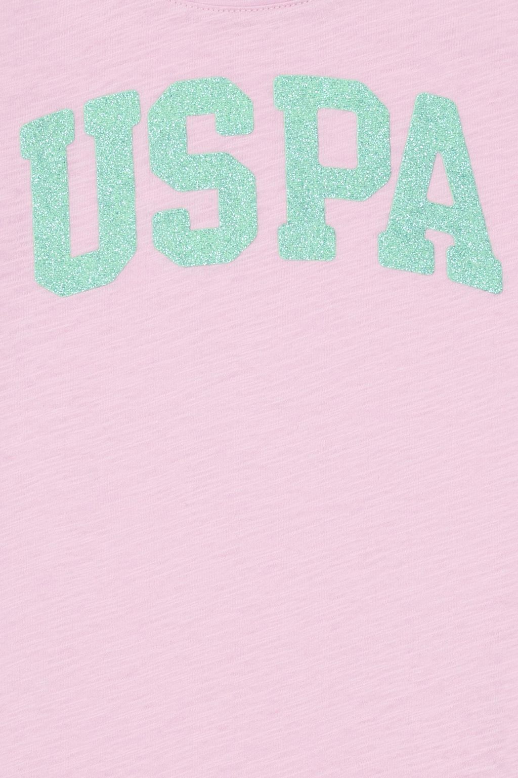 U. S. Polo Assn Базовая футболка с круглым вырезом Magnolia для девочек - U.s. polo assn фото 3