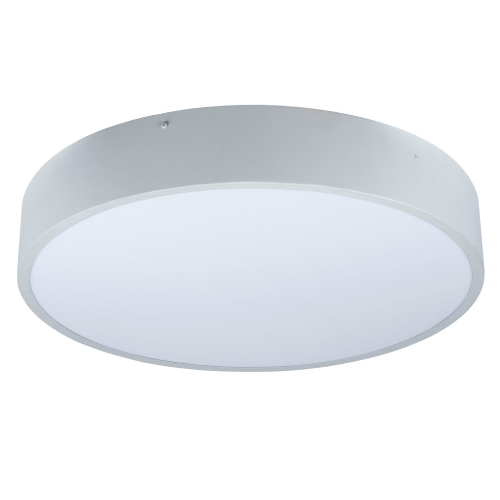 ULO-K40A 60W/4000К/R60 IP40 LIGHT GREY Светильник светодиодный накладной. Белый свет (4000K). Диаметр 600мм. Корпус светло-серый. ТМ Uniel
