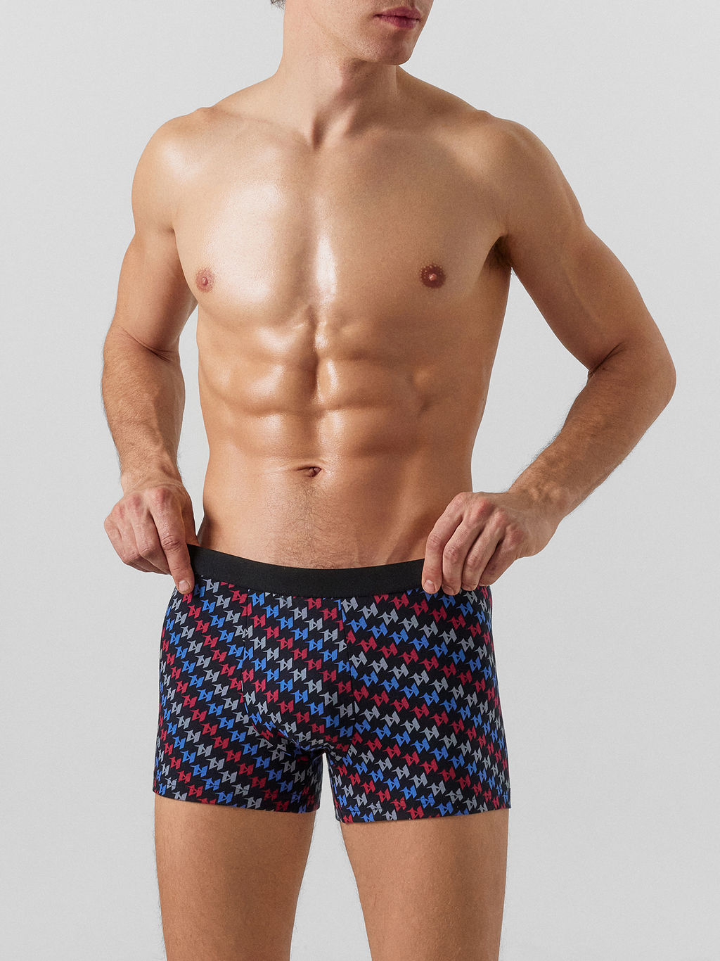 Цена за 2 штуки! Трусы боксеры мужские с принтом