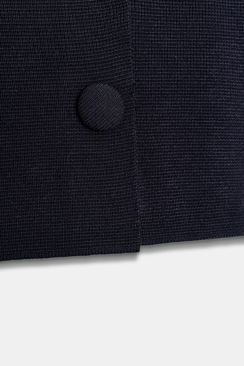 CHAQUETA CORTA PUNTO / Marino - Zara фото 9