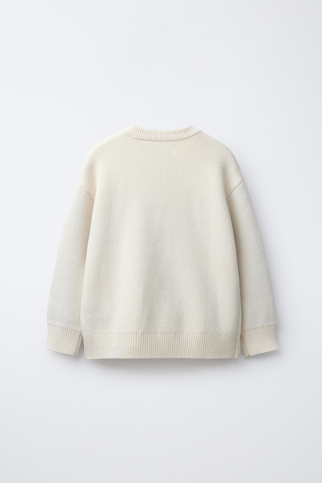 JACQUARD KNIT JUMPER WITH SLOGAN - Zara фото 2