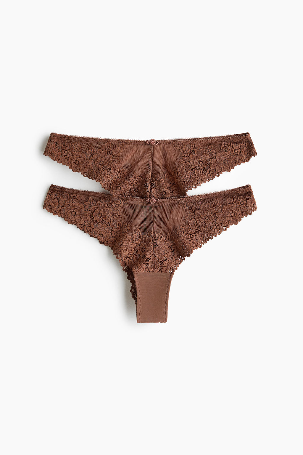 Pack de 2 bragas Brazilian de encaje - H&m фото 2