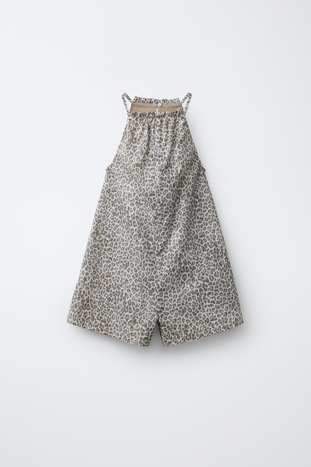MONO CORTO ANIMAL PRINT / Marr?n / Crudo - Zara фото 4