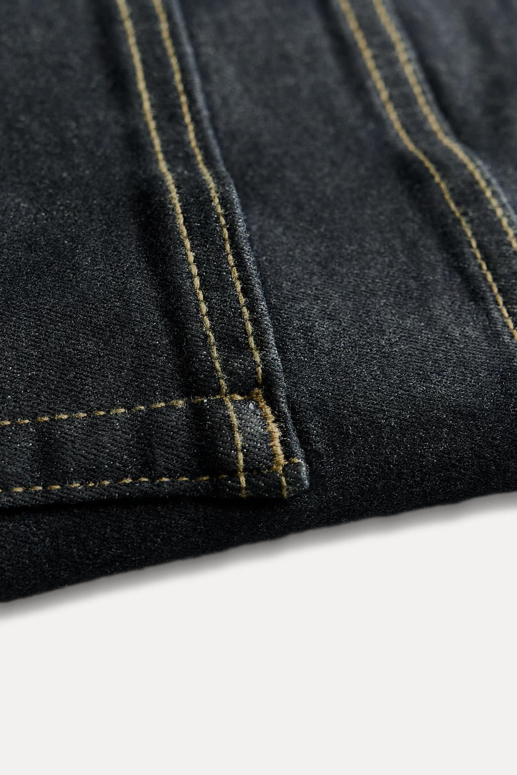 ZW COLLECTION BOOTCUT HIGH-WAIST CROPPED JEANS - Zara фото 11