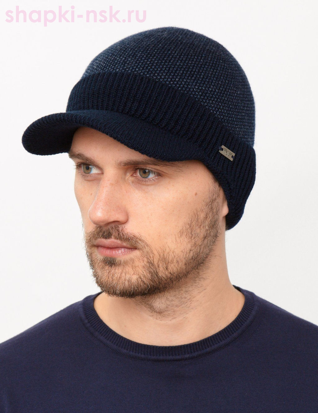 381 T XXL Бейсболка мужская флис (60-62)