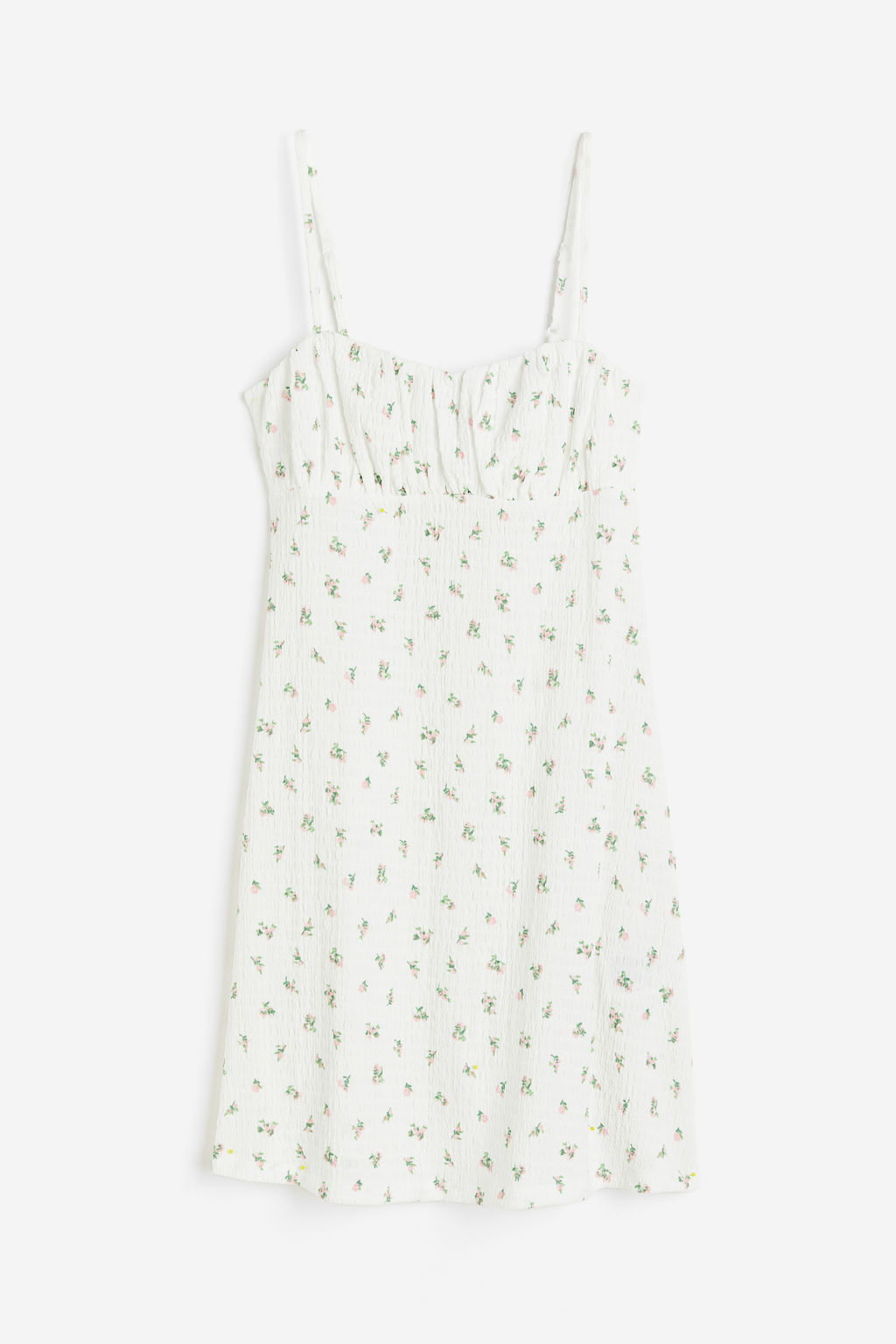 Vestido en punto arrugado