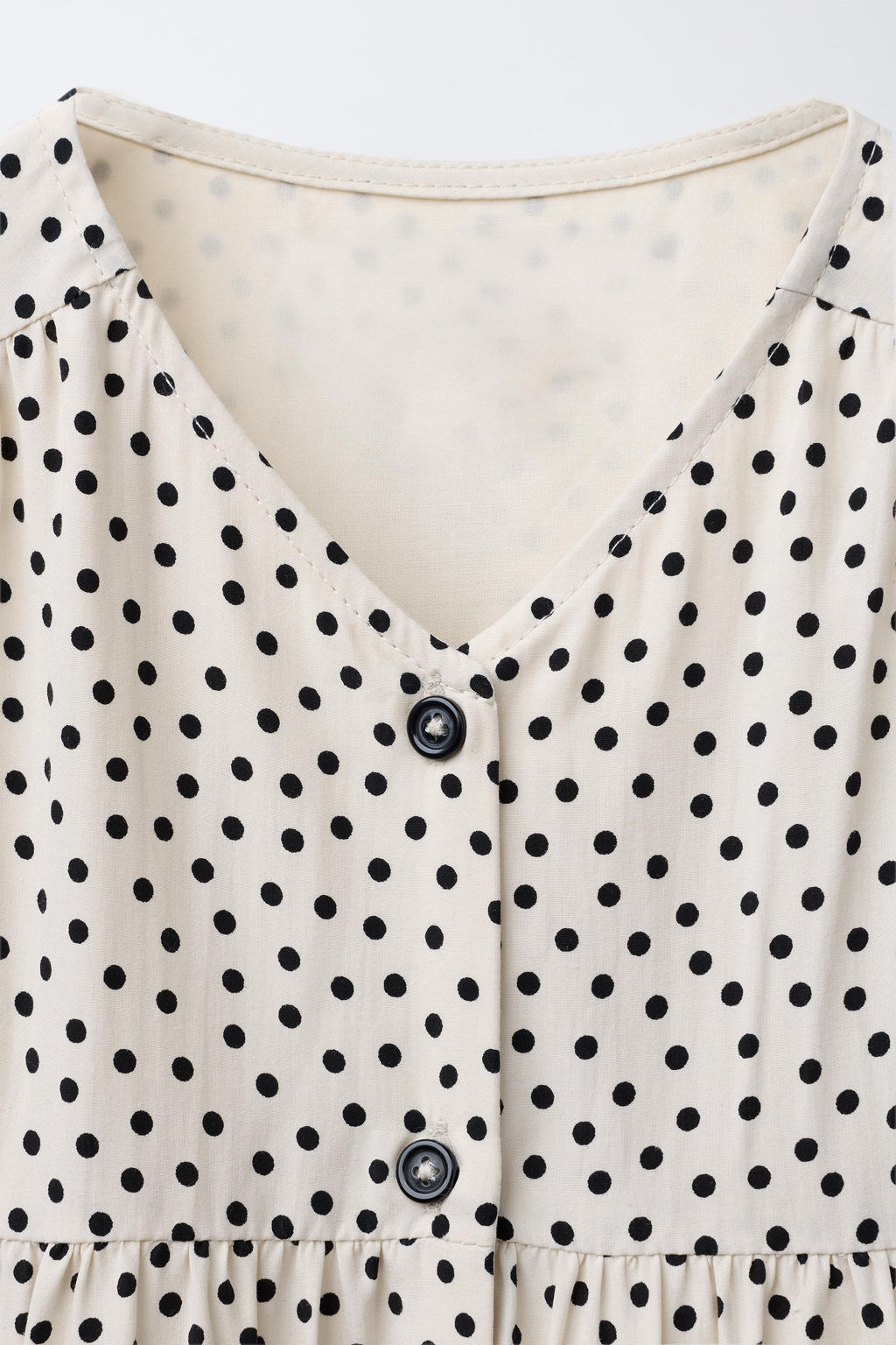 POLKA DOT PANEL DRESS - Zara фото 3