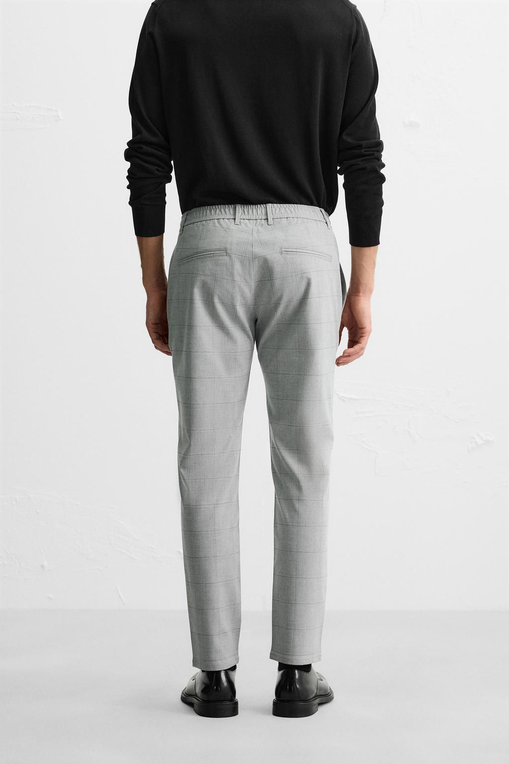 SLIM FIT COMFORT TROUSERS - Zara фото 39