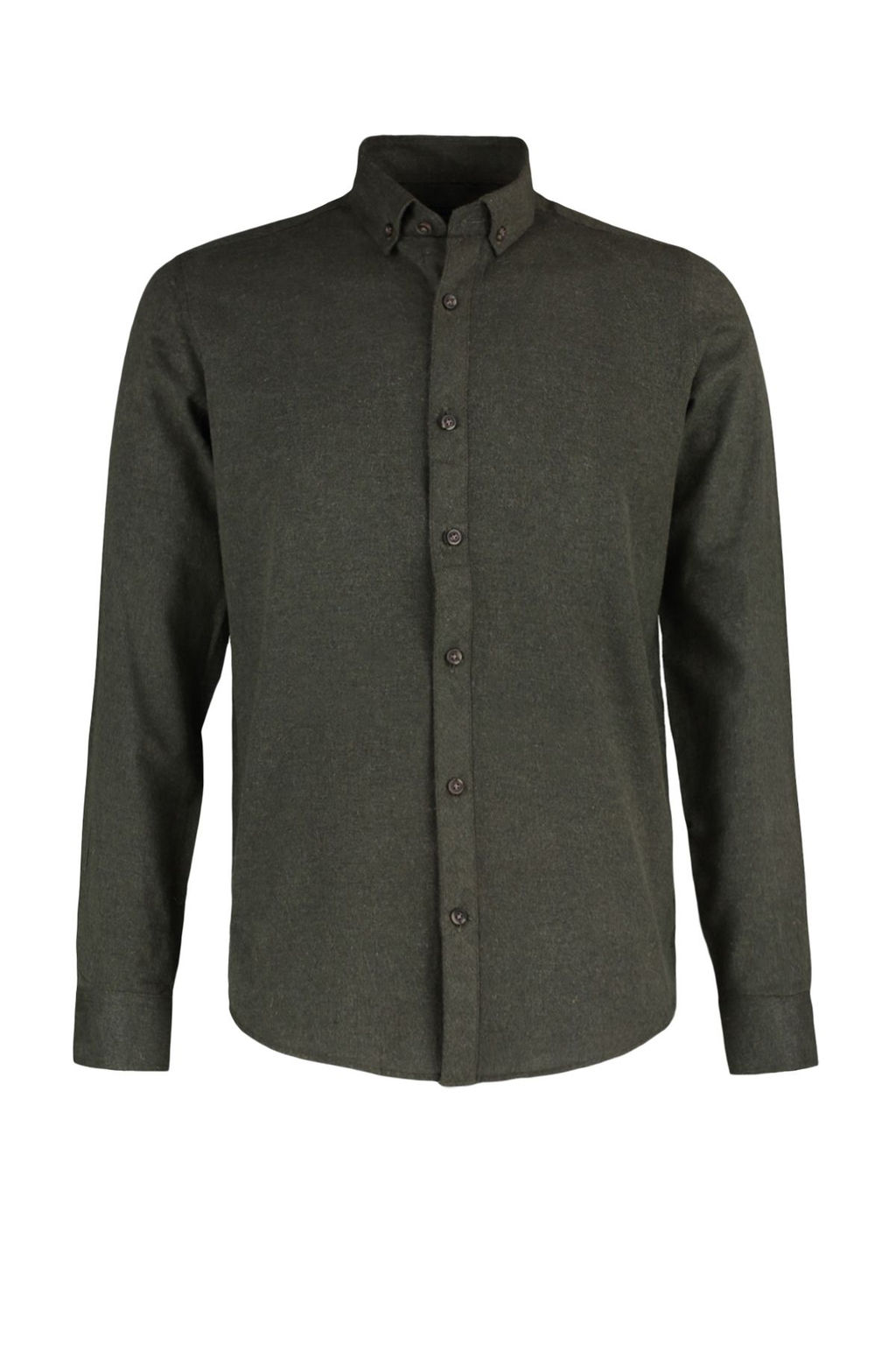 TRENDYOL MAN Yesil Slim Fit Dugmeli Yaka K?sl?k Gomlek TMNAW20GO0094 - Trendyolmilla фото 24