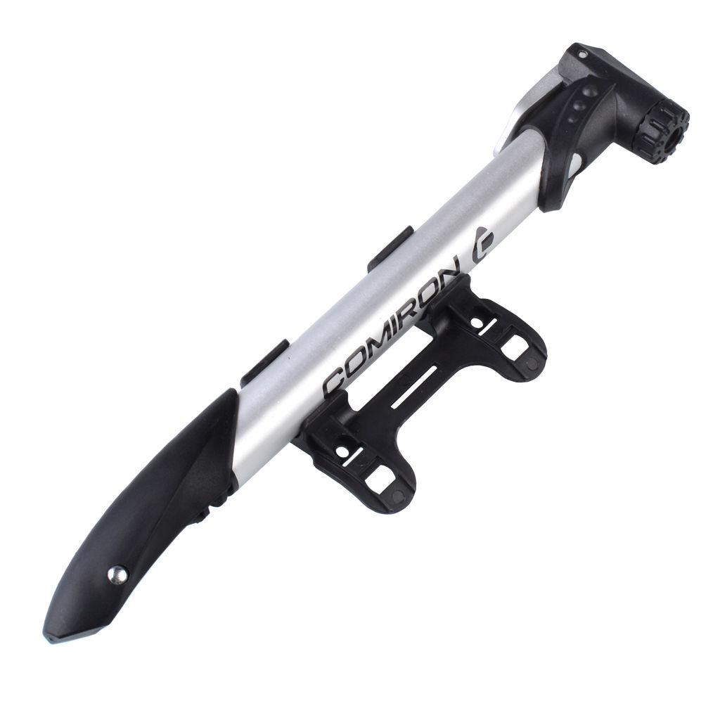 Велонасос COMIRON DOUBLE высокого давления, семь атмосфер, двойной ход, алюминиевый корпус, 21,3*275мм, вес 102 г. /уп 100/ - Галеонтрейд фото 8
