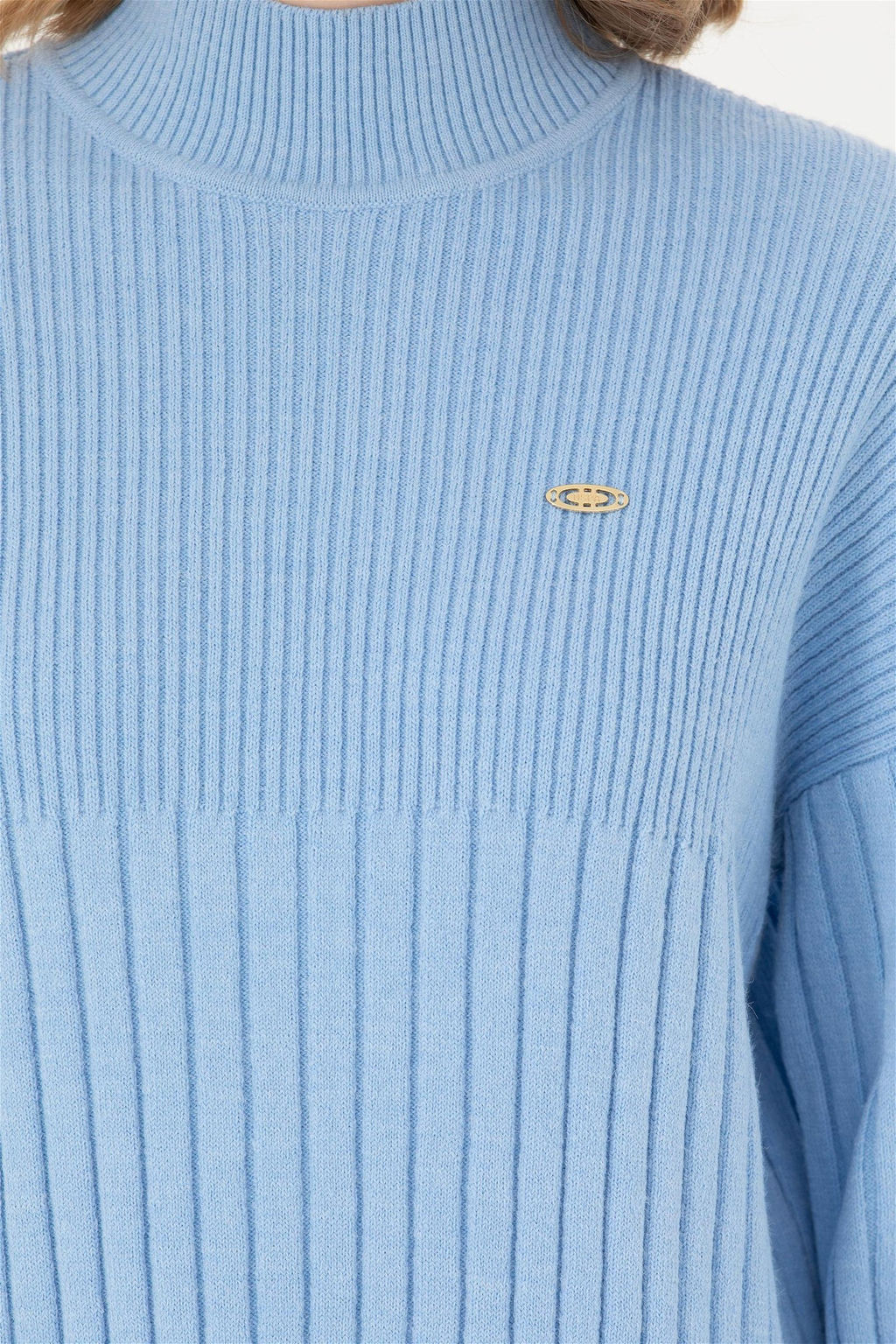 Женский синий свитер - U.s. polo assn фото 7