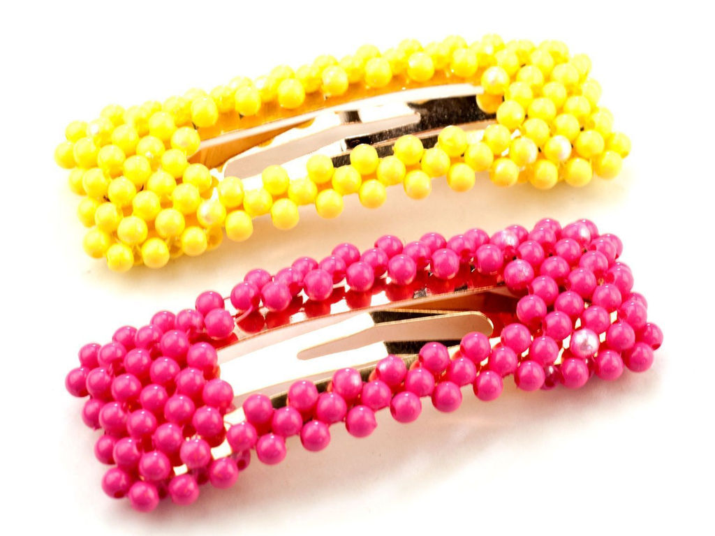 Набор заколок для волос 2 штуки ,2 цвета . - Buro фото 2