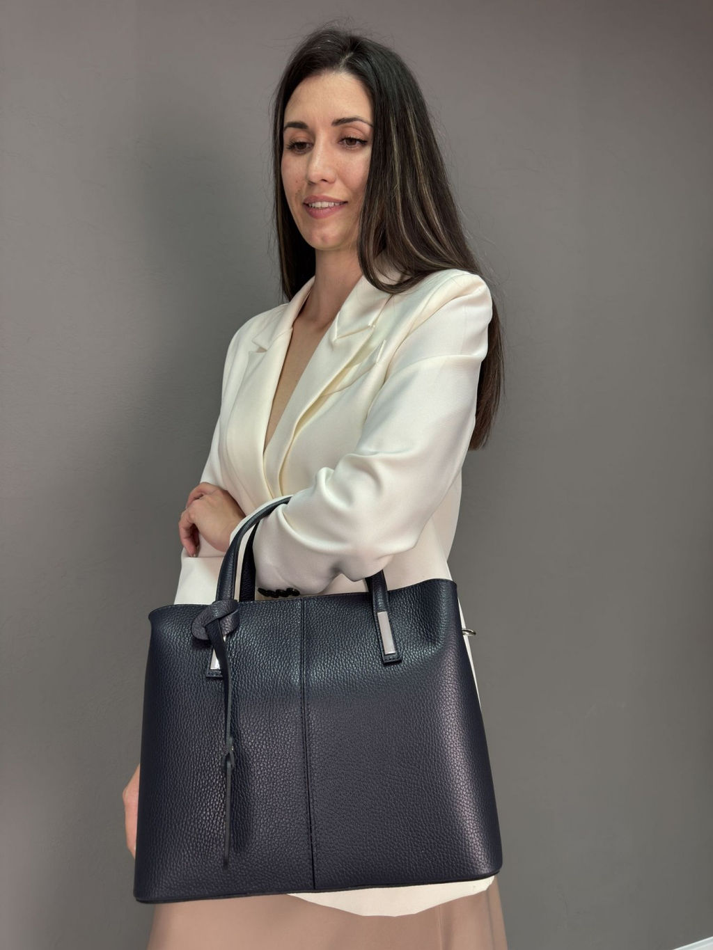 Сумка женская из телячьей кожи