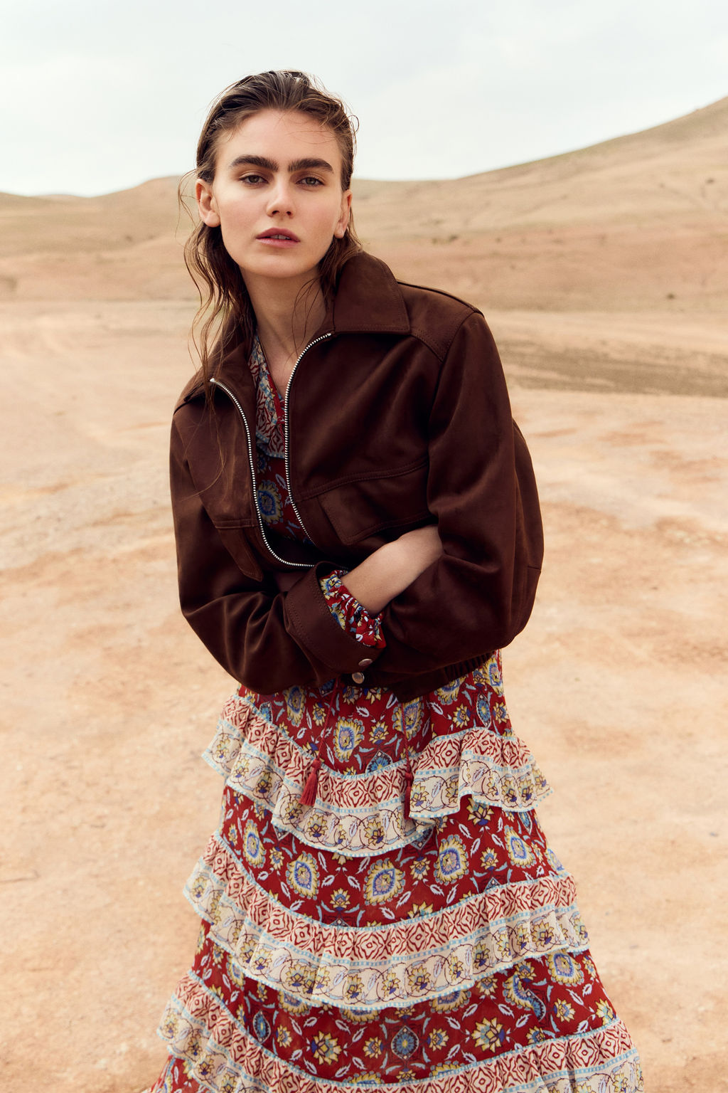 Flounced tunic dress - H&m фото 4