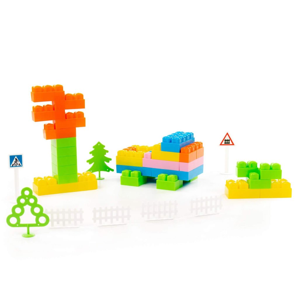 Конструктор Малютка (94 элемента) (в пакете) - Полесье фото 4