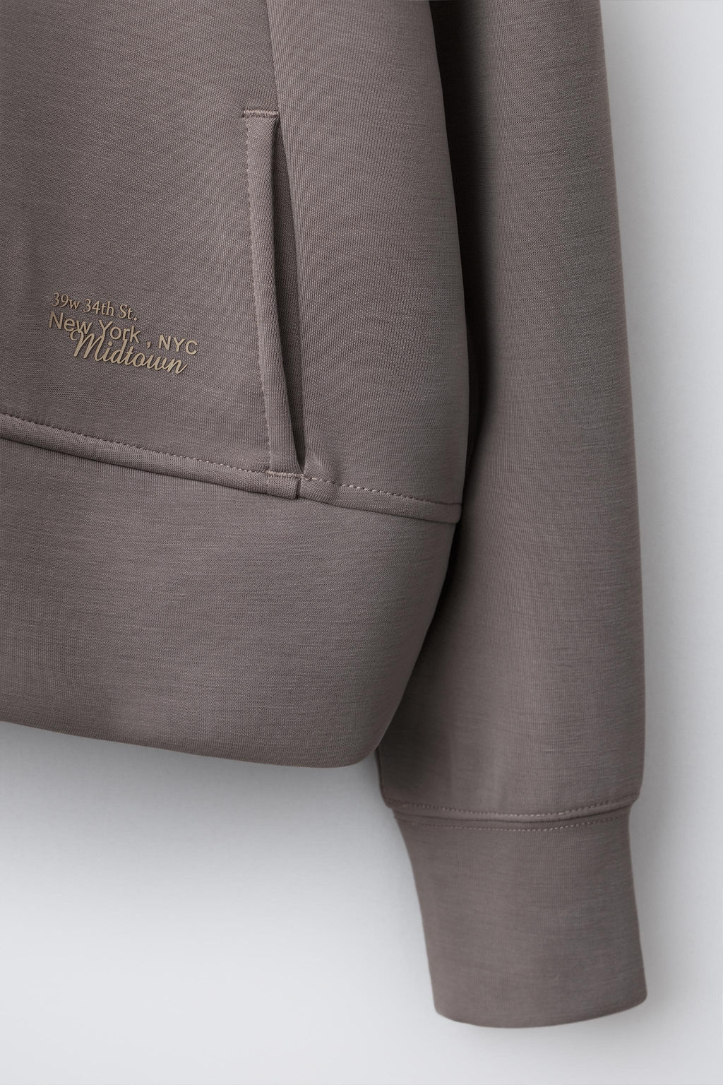 TEXT MODAL ZIP-UP JACKET - Zara фото 4