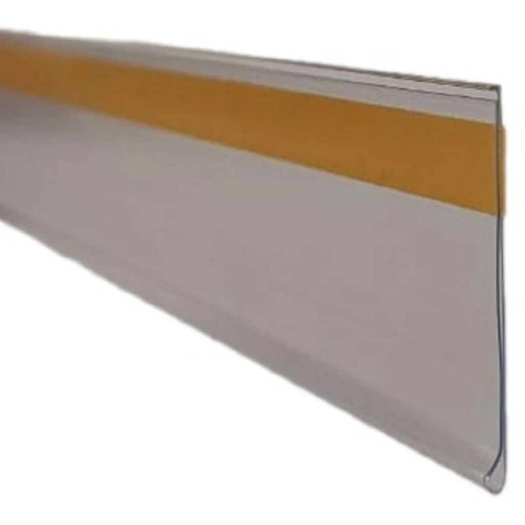 Ценникодержатель полочный Комус DBR39 прозр., самоклеющийся 1000мм,100шт/уп