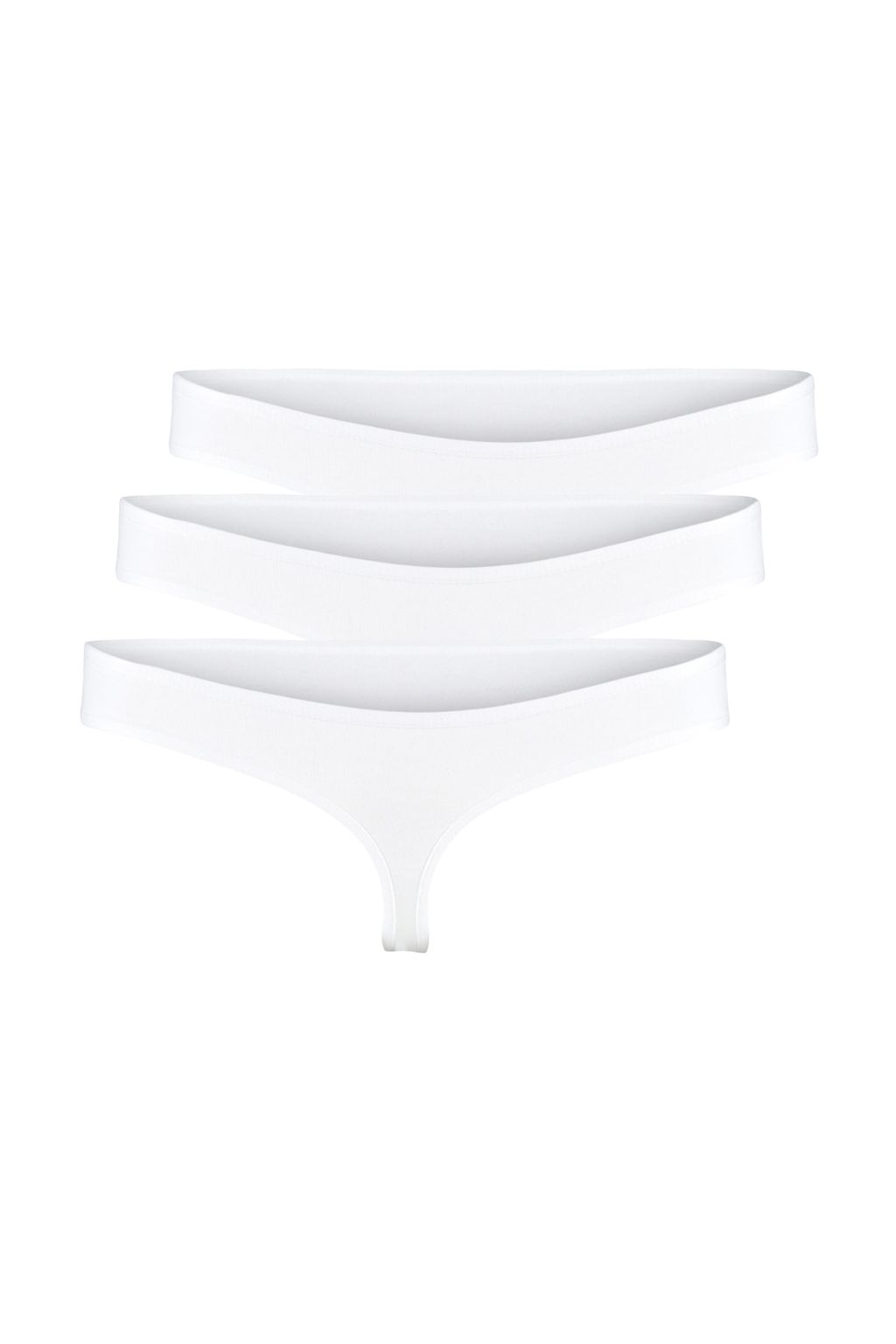 TRENDYOLMILLA Siyah-Beyaz-Ten 3lu Paket Pamuklu Tanga Orme Kulot THMSS21KU0135  фото 22