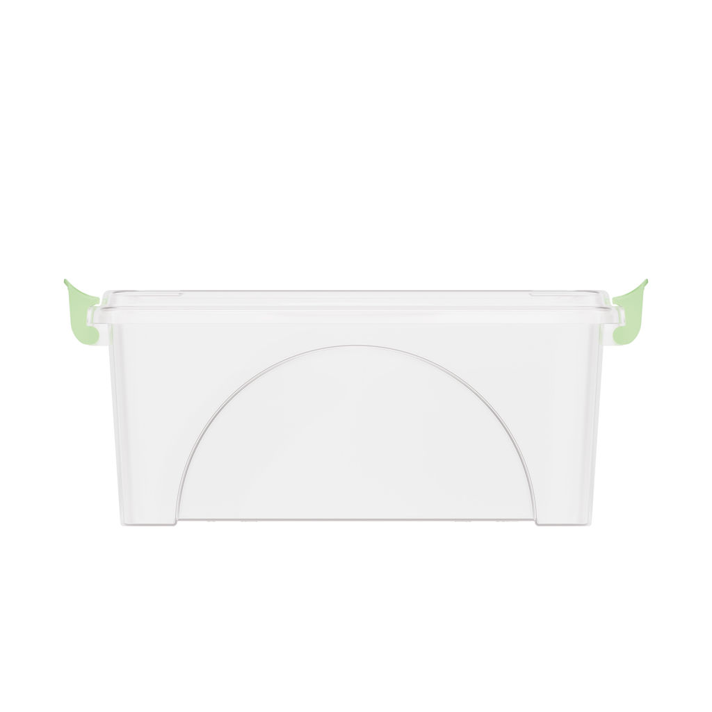 Контейнер для хранения п/эт. 7,5л прямоугольный (с ручками)