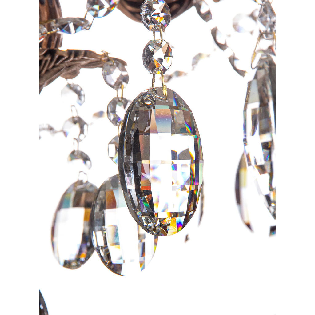 Люстра подвесная в стиле барокко "Аngelo" 6*40Вт Е14 8036 золото