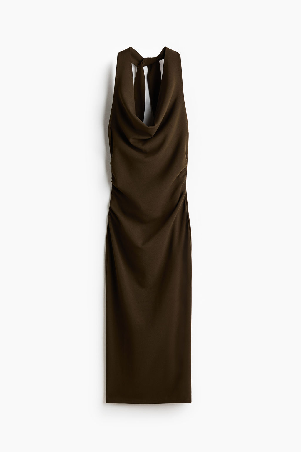 Vestido halter drapeado - H&m фото 2