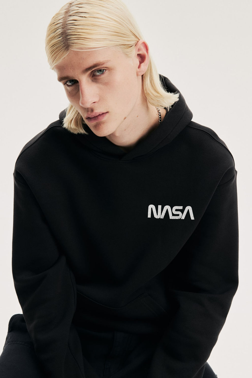 Sudadera con capucha y estampado Loose Fit - H&m фото 3