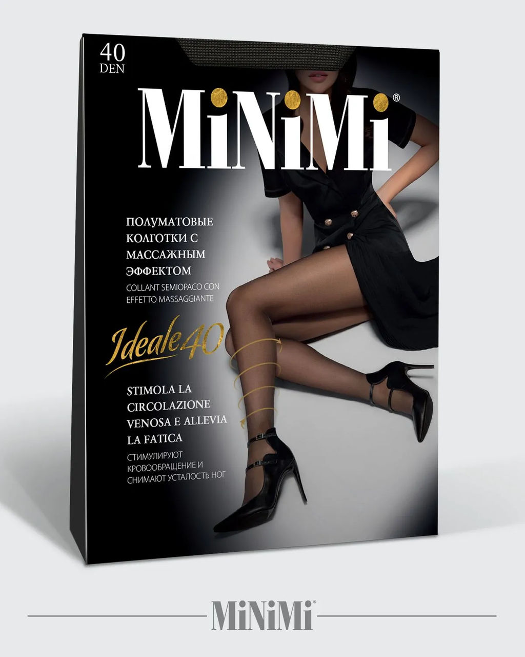 (Minimi) Ideale 40 (чз) cappuccino  фото 4