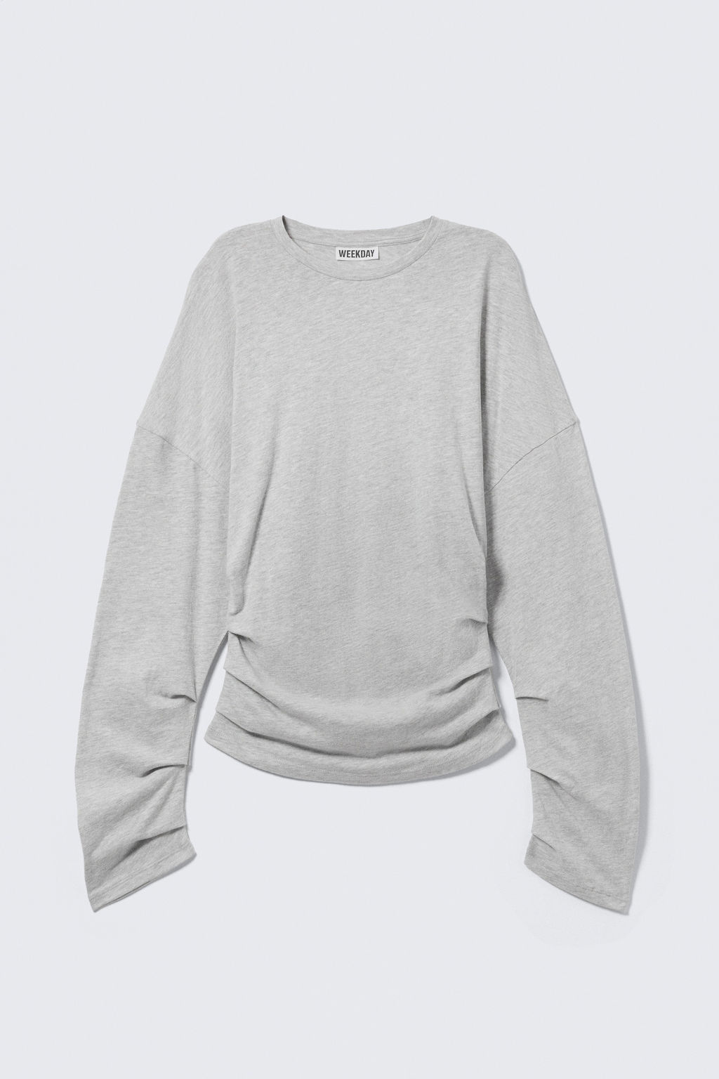 Top con pliegues y mangas largas - H&m фото 6
