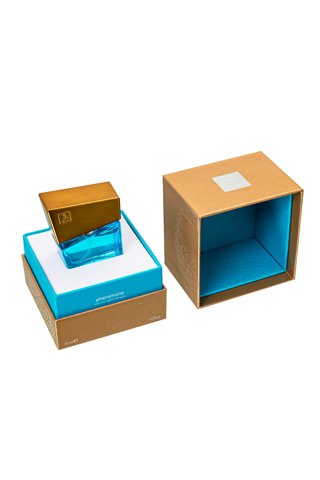 Духи с феромонами HOT Shiatsu Lightblue,мужские,15 мл  фото 8