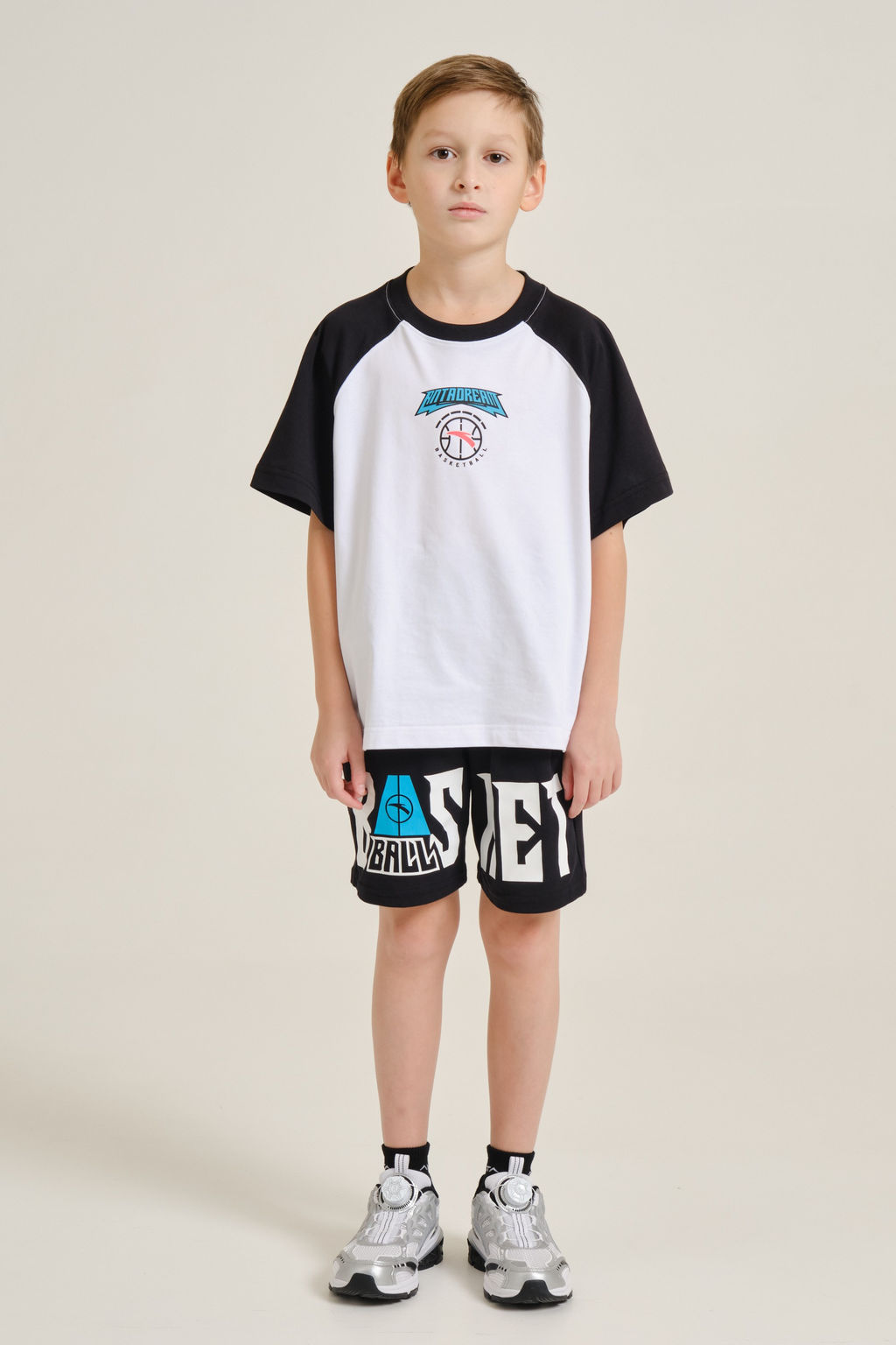 Футболка Белый/Черный