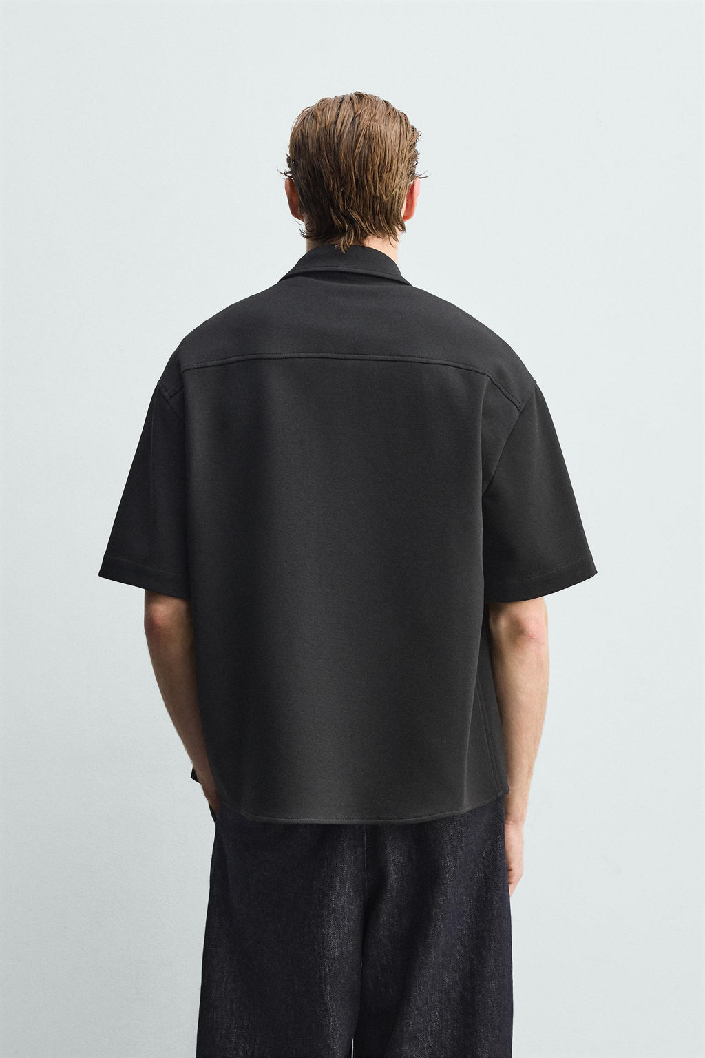 SOBRECAMISA CONFORT NON IRON / Negro