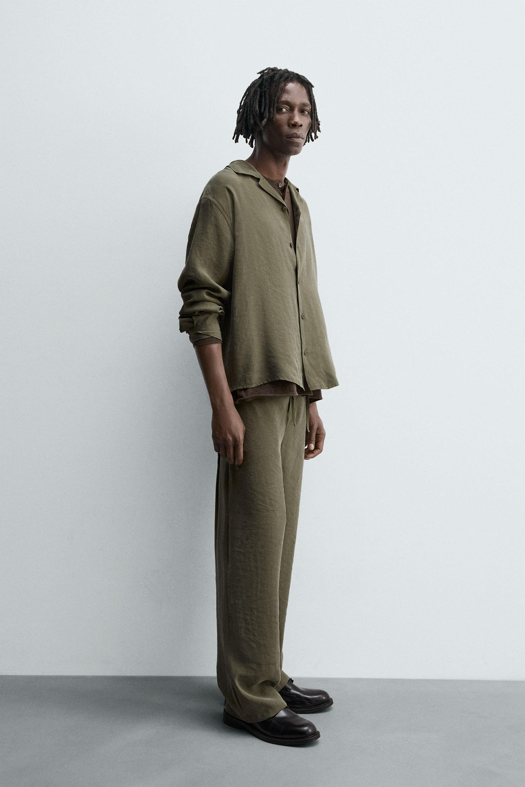 FLOWING RELAXED FIT SHIRT - Zara фото 4