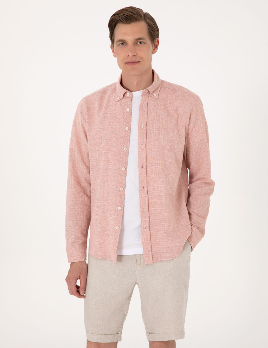 Mercan Regular Fit Uzun Kollu G_mlek