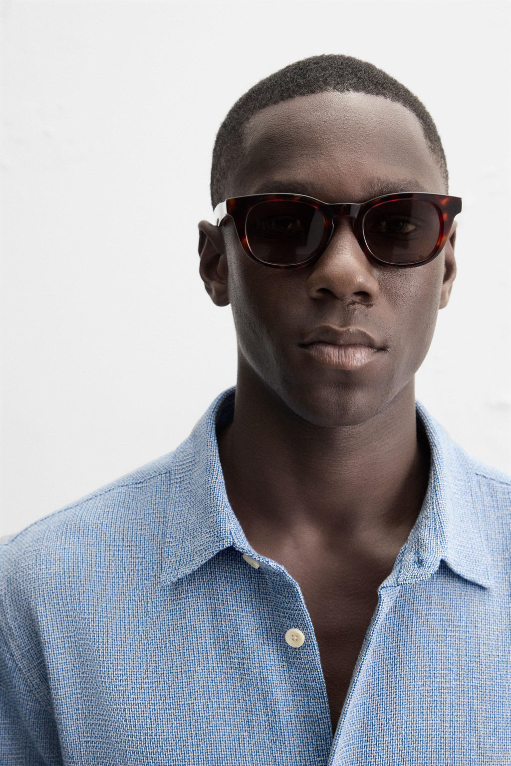 TEXTURED REGULAR FIT SHIRT - Zara фото 6