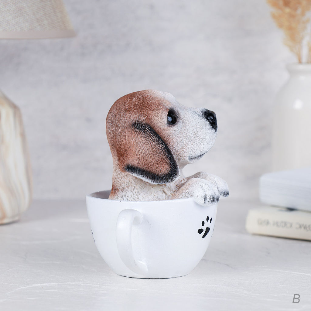 Фигурка Собака в кружке 12 см / CW421-22 /уп 48/ - Галеонтрейд фото 9