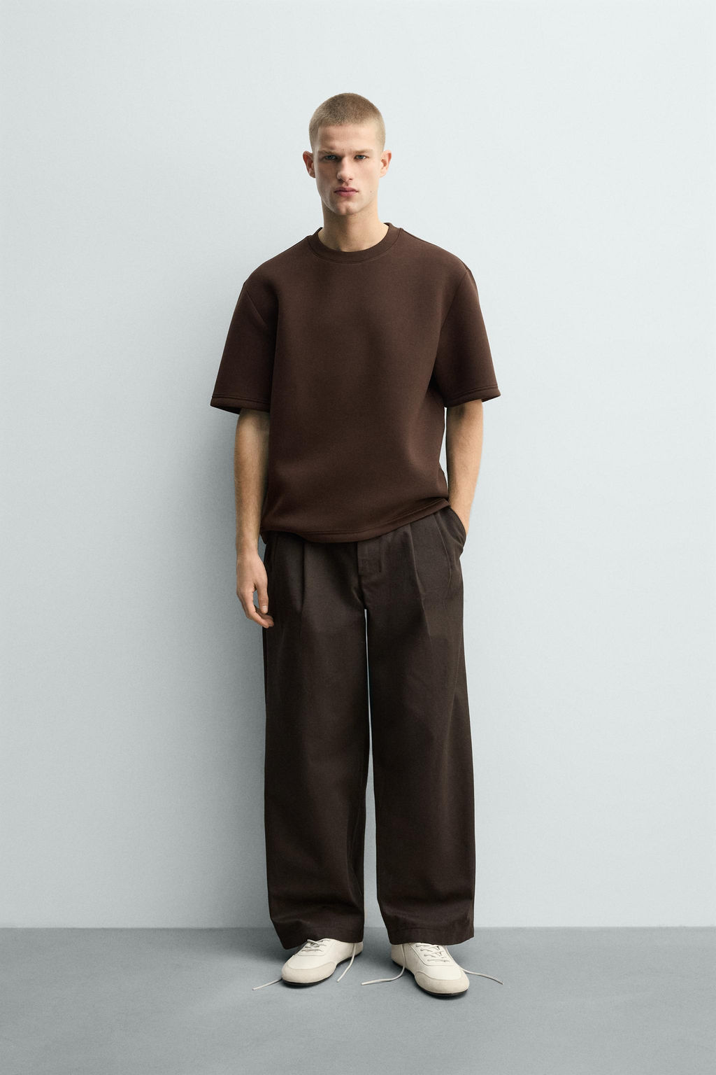 TECHNICAL OVERSIZE SWEATSHIRT - Zara фото 10