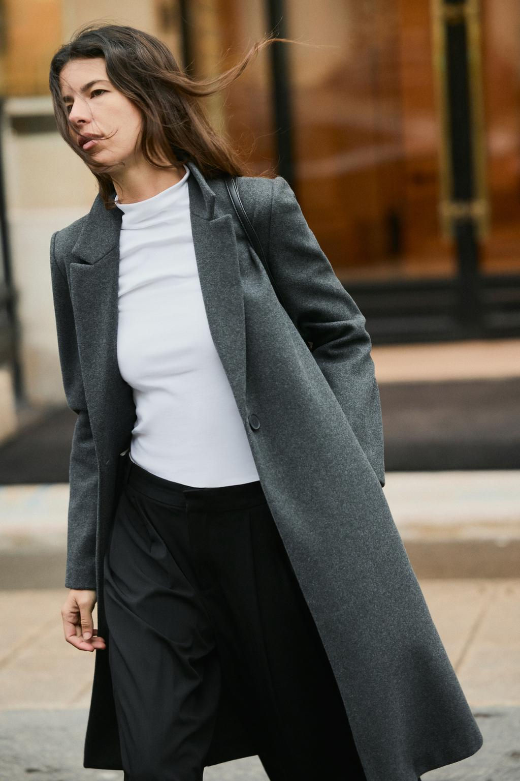 SOFT BUTTON COAT - Zara фото 24
