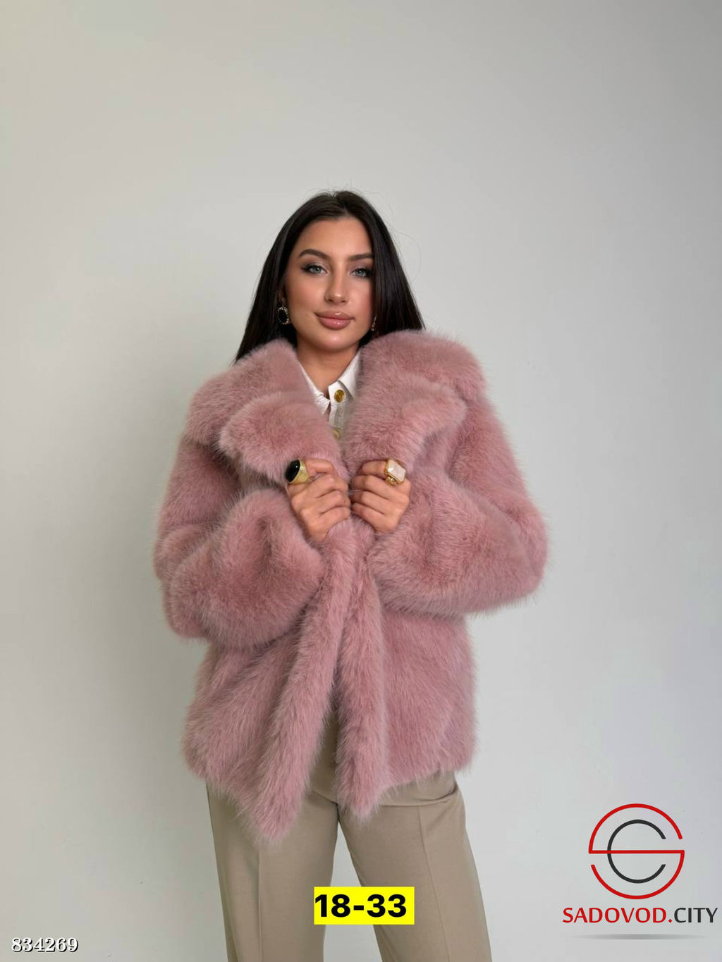 Эко-шуба с искусственным мехом - Bruno фото 2