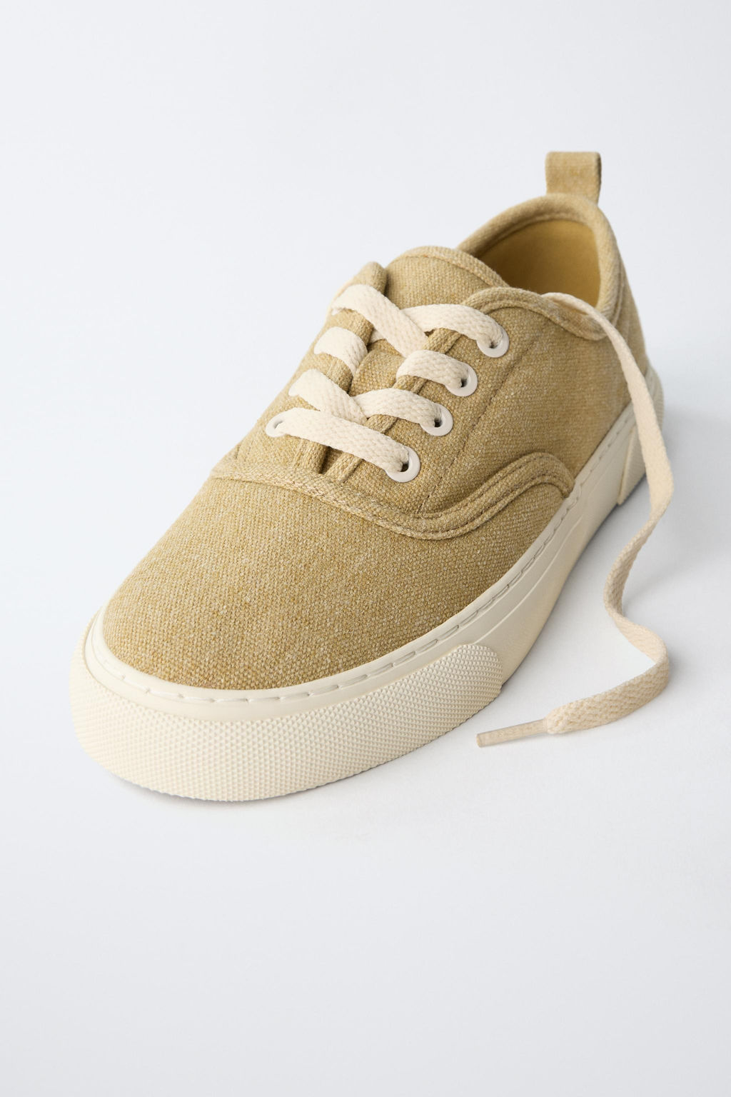 LACE-UP PLIMSOLLS - Zara фото 3