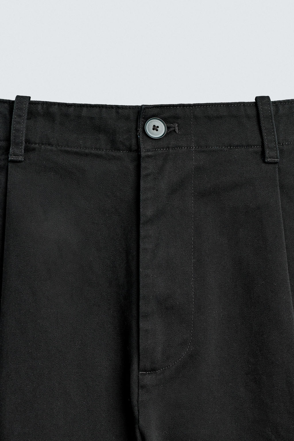 RELAXED BALLOON FIT PLEATED TROUSERS - Zara фото 19