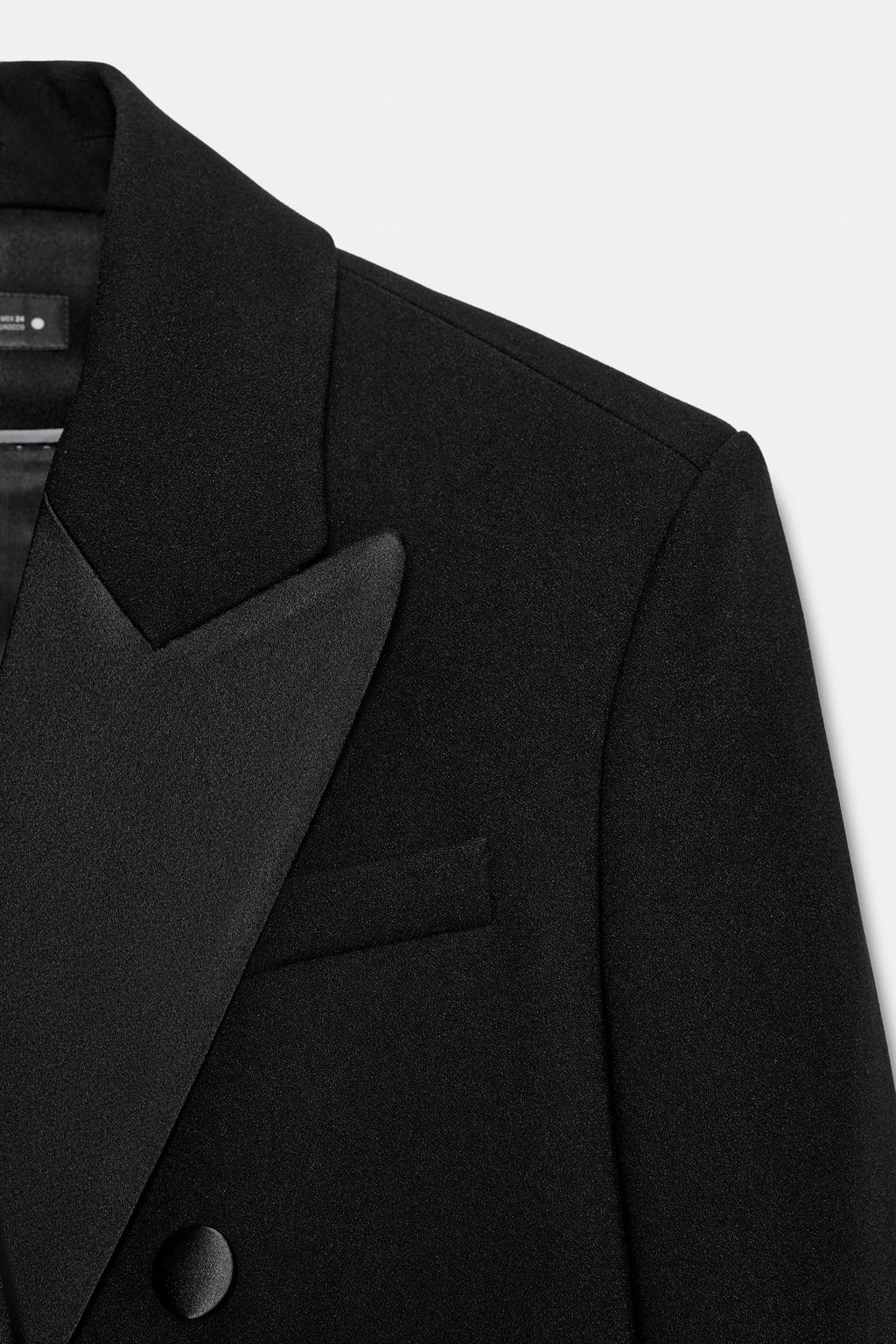 TAILCOAT WITH TUXEDO-STYLE COLLAR - ZW COLLECTION LIMITED EDITION - Zara фото 5