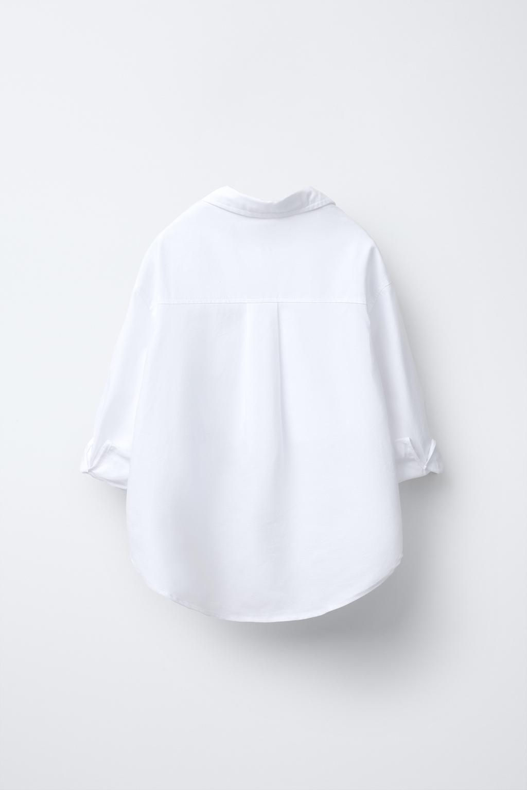 OXFORD SHIRT AND RIBBED T-SHIRT PACK - Zara фото 4