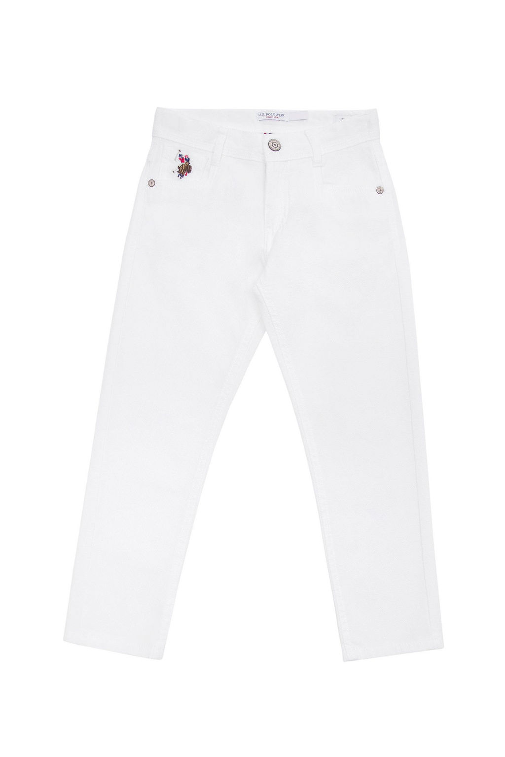 U. S. Polo Assn Белые брюки из плотной ткани для мальчика - U.s. polo assn фото 8