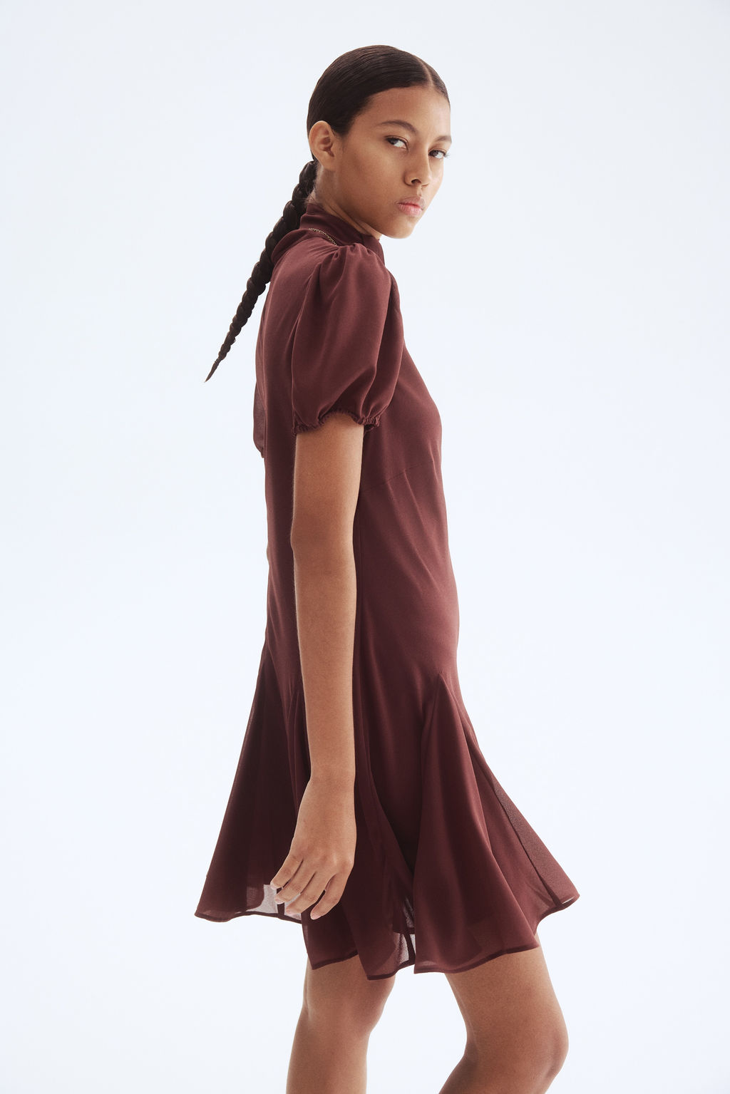 Vestido con lazada - H&m фото 3
