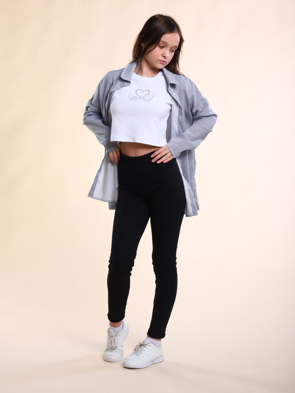 Рубашка "Алгебра" синяя полоса