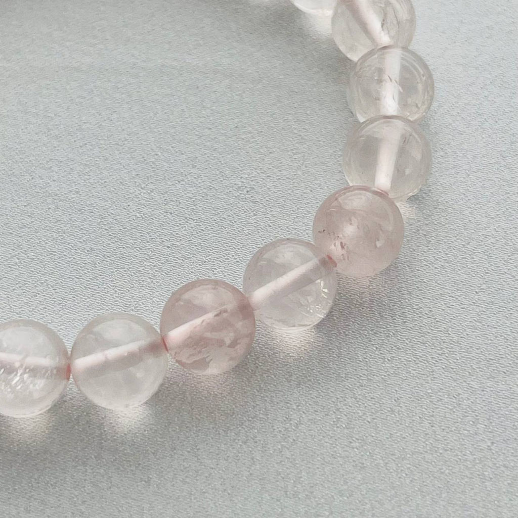 Браслет из Розового кварца 18 см