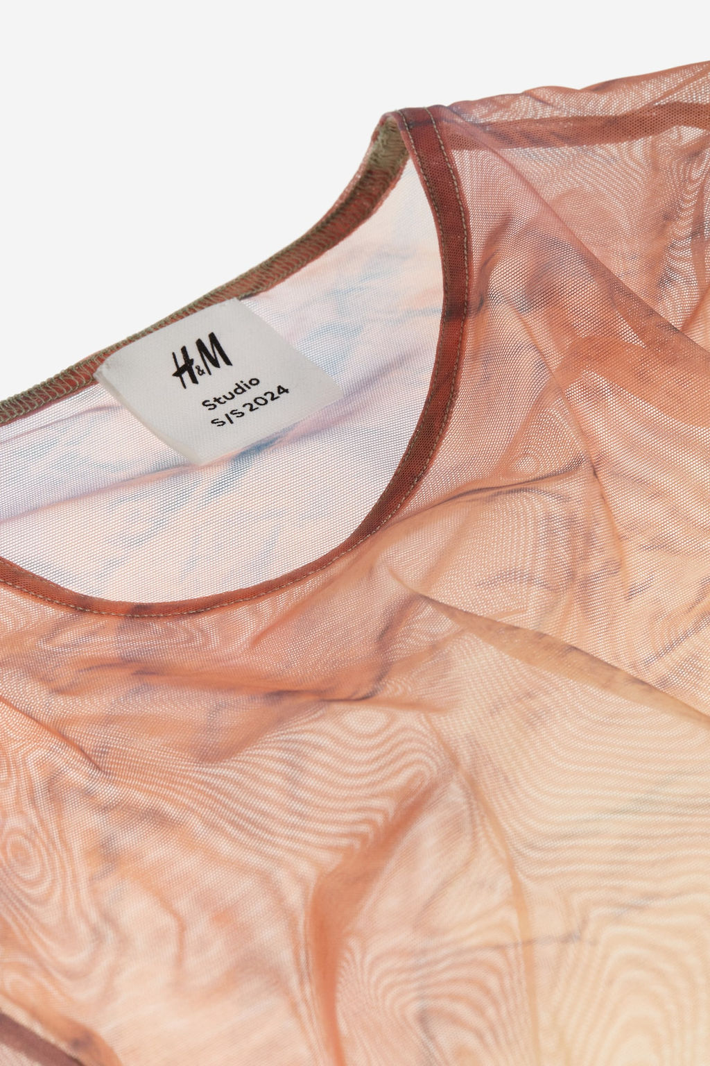 Top transparente estampado - H&m фото 6