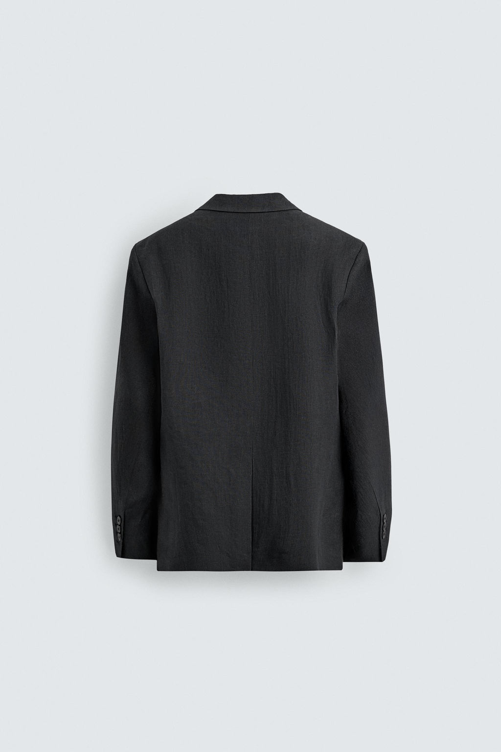 BLAZER REGULAR FIT TRAJE 100% LINO / Marino oscuro - Zara фото 8